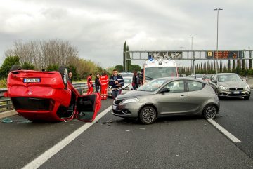 Un accident de voiture