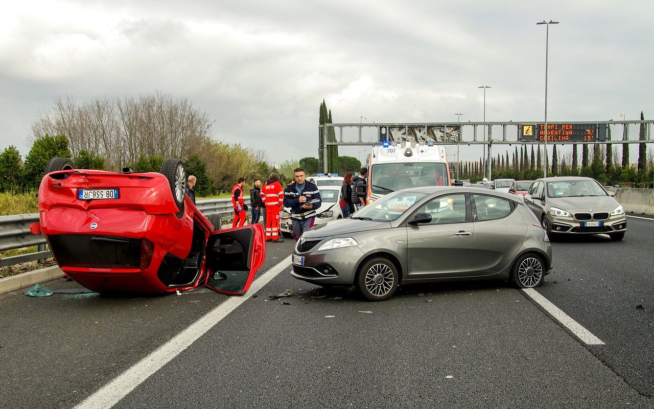 Un accident de voiture