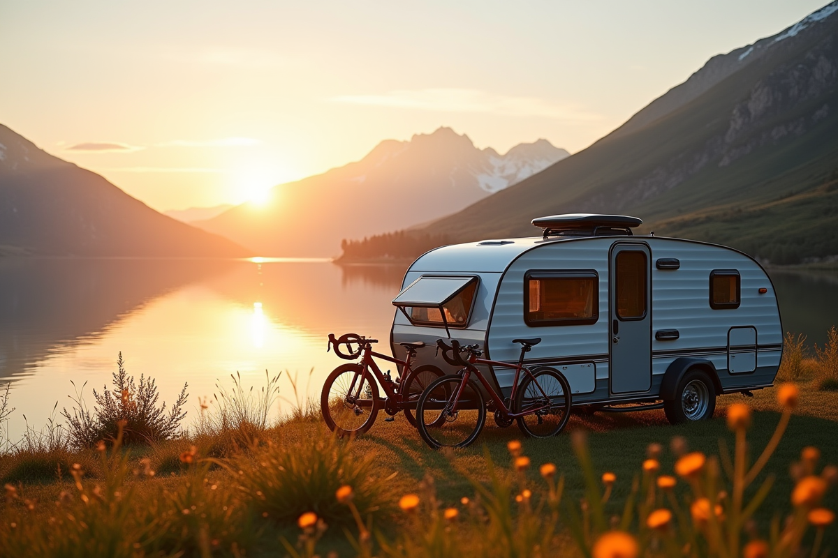 caravane montagne
