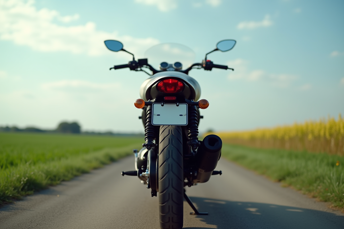 plaque moto