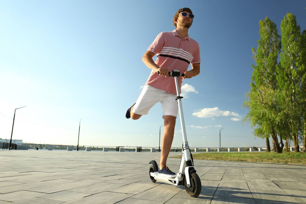 déplacement trottinette